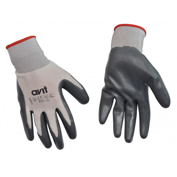 Avit Nitrile Gloves 2016/425 EN420 Class 2; EN388 - Large