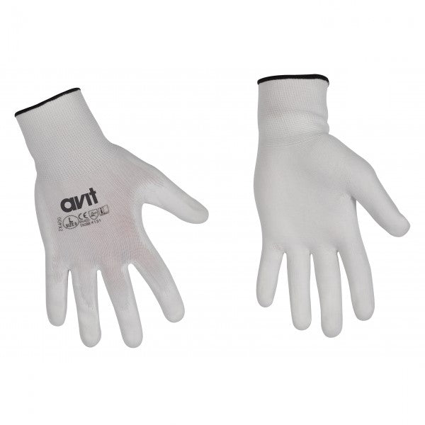 Avit PU Gloves EN420 Class 2; EN388:2016 - Large