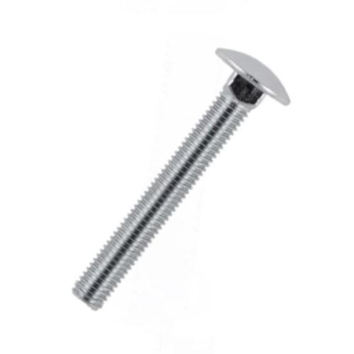 Carriage Bolt M8 x 80mm (Stainless Steel A2) DIN603 - Pack of 20