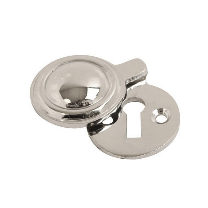 Keyhole Cover / Escutcheon 32mm - Closed (Chrome Plated)