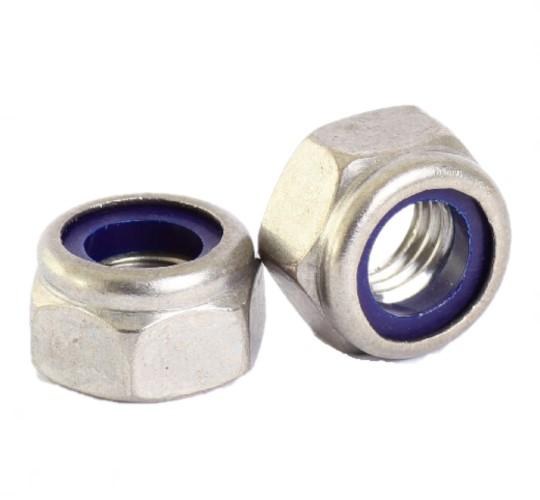 Nyloc Nut M8 (Stainless Steel A2) DIN985 - Pack of 20