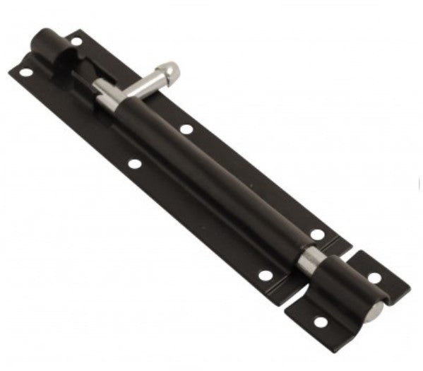 Steel Tower Bolt - 100mm (Epoxy Black Plated)