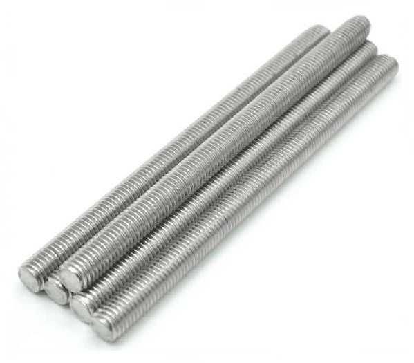Threaded Bar M6 x 150mm (Stainless Steel A4) DIN976 - Pack of 10