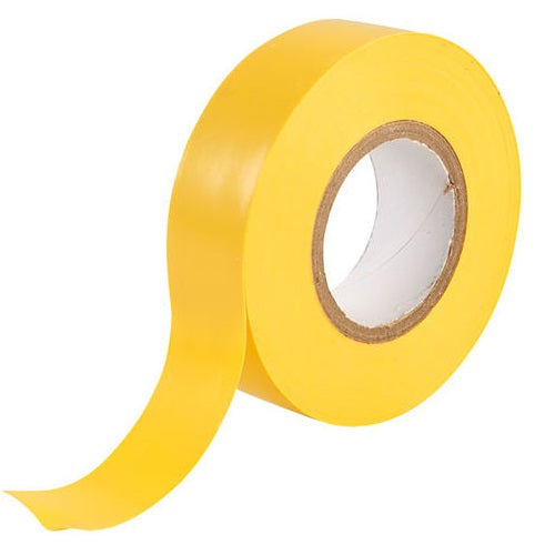 PVC Insulation Tape 19mm x 20m - Yellow